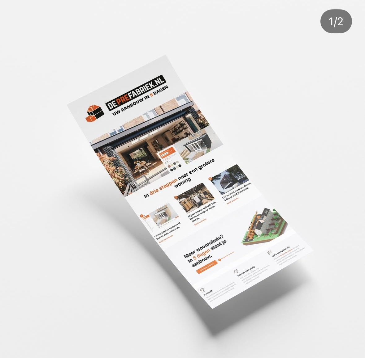 Modern Bouwbedrijf Platform